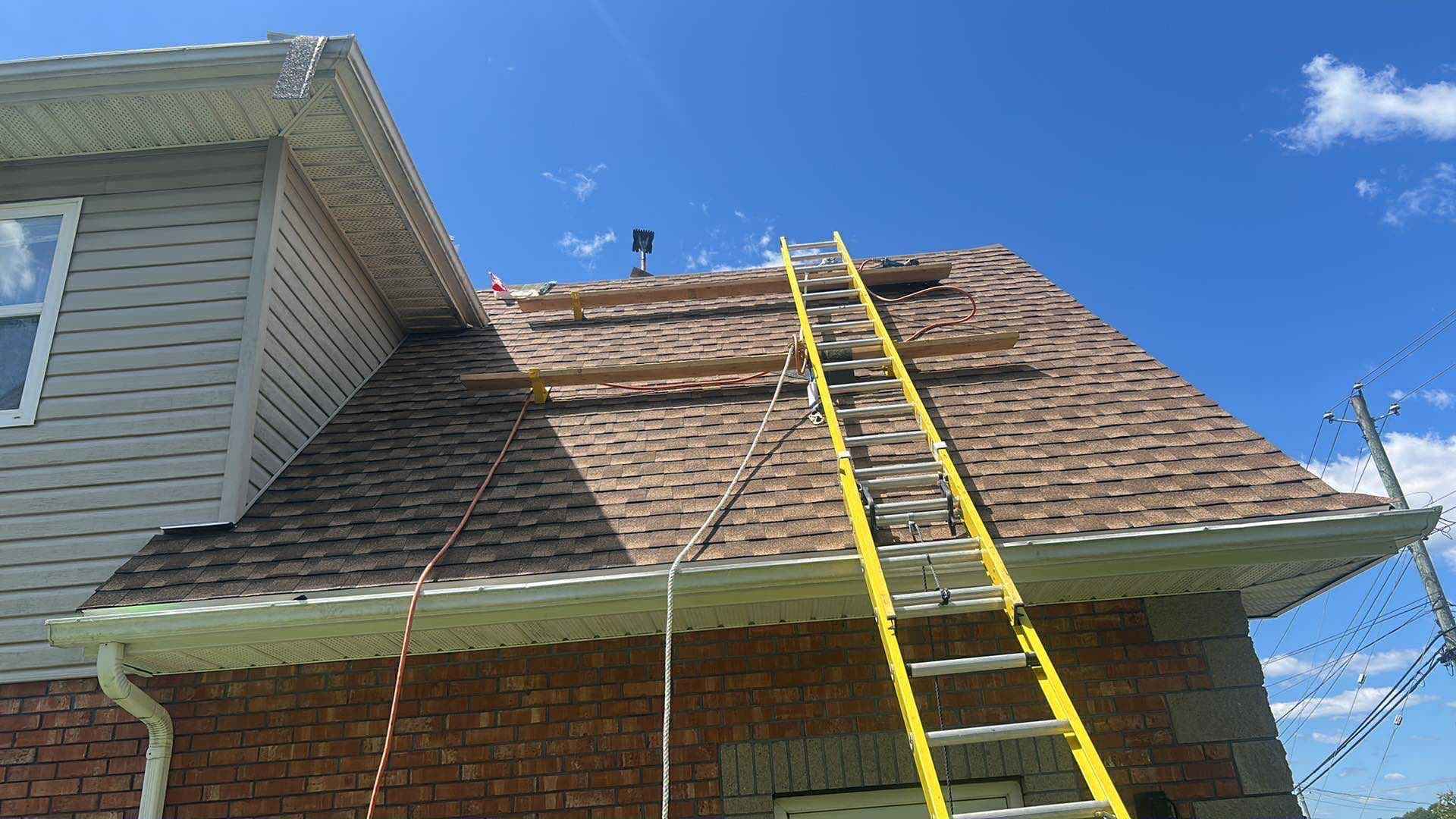 Completed residential facade upgrade by BH Contracting LTD.